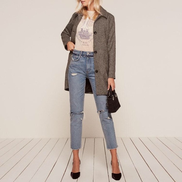 Reformation Julia High Cigarette jean - Picture 2 of 4